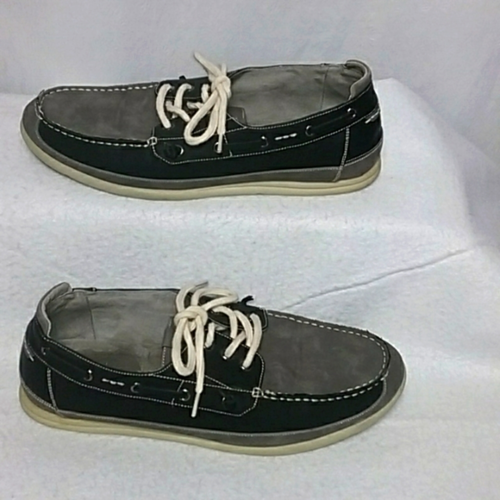 Madden M-Rotor men's loafers size 13 gray + black